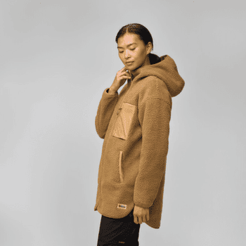 Veste Fjällräven Vardag Pile Fleece Long Women Black Oak