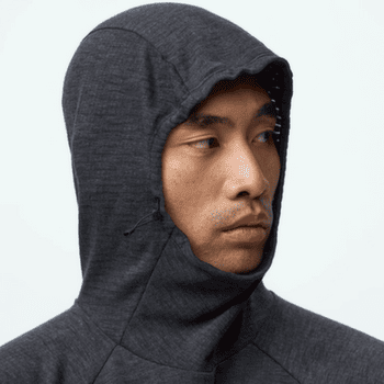 Sweat-shirt Fjällräven Bergtagen Midlayer Hoodie Men Black