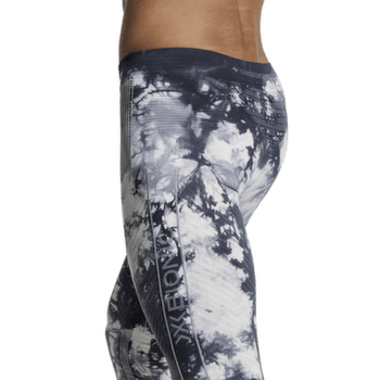 Leggings X-Bionic ENERGY ACCUMULATOR WILD PANTS TieDye X Black/X White
