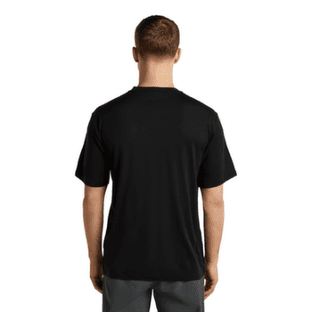 T-shirt a manches courtes Icebreaker Merino 150 Tech Lite SS Relaxed Tee icebreaker Heritage Men BLACK