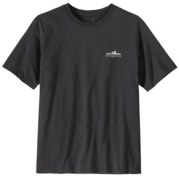 T-shirt a manches courtes Patagonia FITZ ROY FOOTHILLS T-SHIRT Men Ink Black