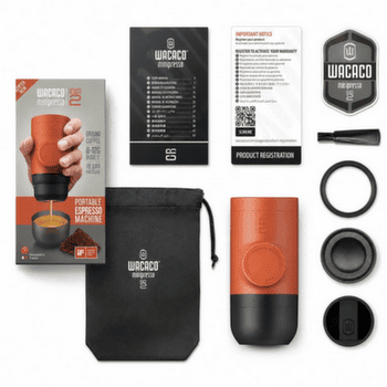 Machine à café Wacaco Minipresso GR2 portable espresso machine Copper Clay
