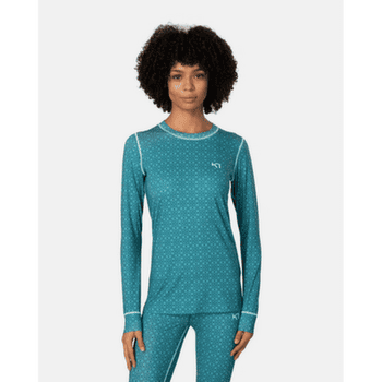 T-shirt a manches longues Kari Traa Fryd LS Women PEACO/PEACOCK