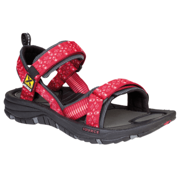 Sandales Source Gobi Women Tribal Red