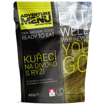 Régime alimentaire Adventure Menu Kuřecí na divoko s rýží