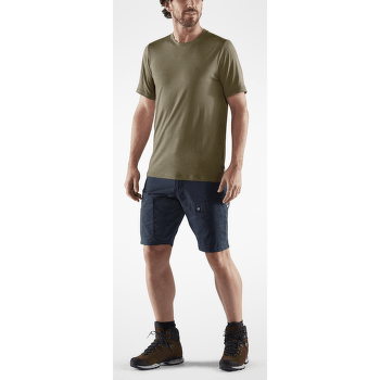 T-shirt a manches courtes Fjällräven Abisko Wool SS Men Ochre
