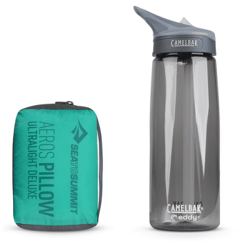 Oreiller Sea to Summit Aeros Pillow Ultralight Deluxe Aqua