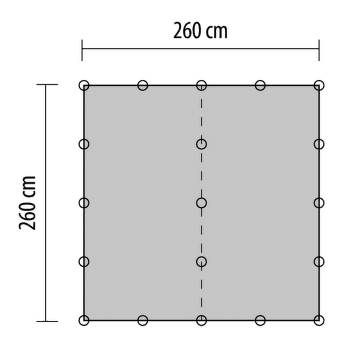 Abri Rock Empire Tarp