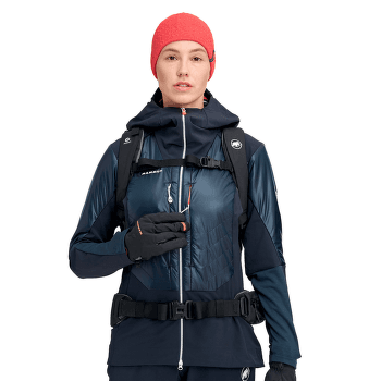 Veste Mammut Eisfeld SO Hybrid Hooded Jacket Women azalea