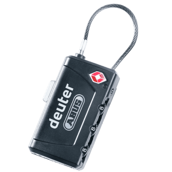 Verrous deuter TSA Cable Lock Black