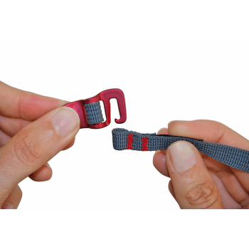 Sangle de sécurité Sea to Summit Accessory Strap With Hook Buckle 10 mm Red