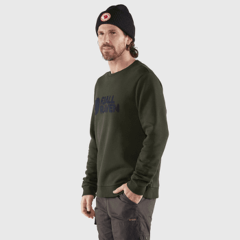 Sweat-shirt Fjällräven Fjällräven Logo Sweater Men Black