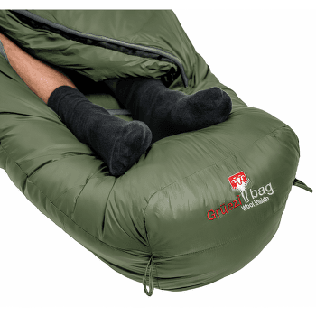Sac de couchage Grüezi bag Biopod Wolle Survival Greenery