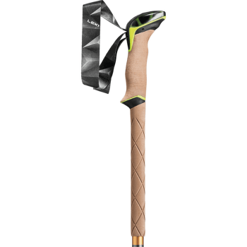 Trou Leki Sherpa dark anthracite-copper-neonyellow