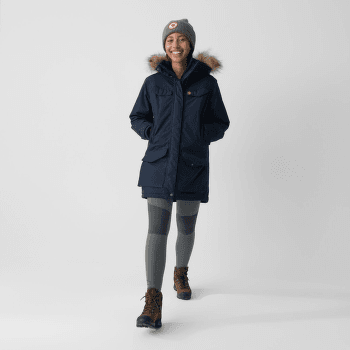 Veste longue Fjällräven Nuuk Parka Women Black