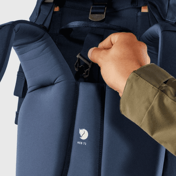 Sac a dos Fjällräven Keb 72 Storm-Dark Navy