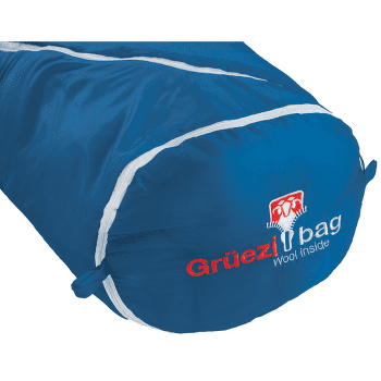 Sac de couchage Grüezi bag Biopod Wolle Kids World Traveller True Blue