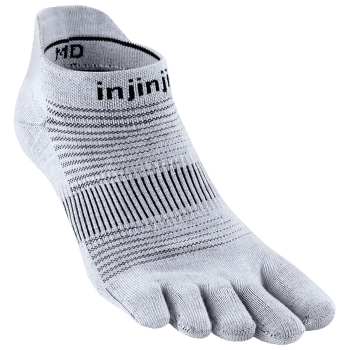 Chaussettes Injinji Run Lightweight No-Show GRAY