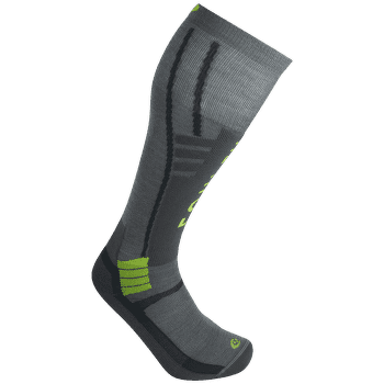 Chaussettes hauteur genou Lorpen T3 SKI SUPERLIGHT ECO Men 2748 GREY/GREEN
