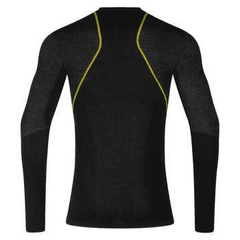 T-shirt a manches longues La Sportiva WOOL40 AERO LONGSLEEVE Men Black/Yellow