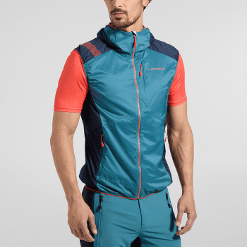 Gilet La Sportiva ACROSS LITE VEST Men Cypress/Night Sky