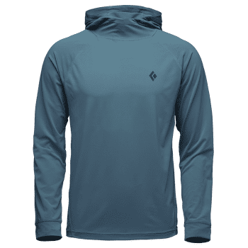 Triko s dlouhým rukávem Black Diamond LS Alpenglow Hoody Men Creek Blue
