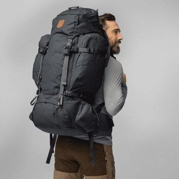 Sac a dos Fjällräven Kajka 75 M/L Coal Black