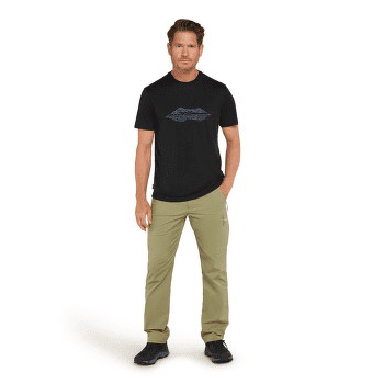 T-shirt a manches courtes Icebreaker Merino 150 Tech Lite SS Tee Pukaki Reflected Men GRITSTONE HTHR-013