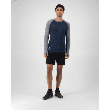 T-shirt a manches longues Mons Royale Temple Merino Air-Con LS Men Black