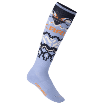 Chaussettes hauteur genou Kari Traa Johanne Sock PASTEL LIGHT BLUE