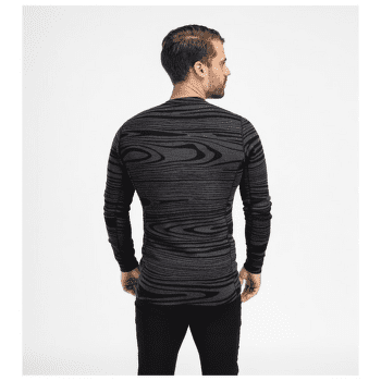 T-shirt a manches longues Aclima WarmWool Crew Neck Man Tarmac