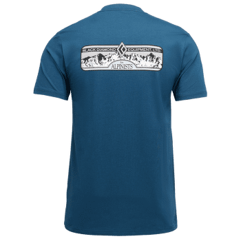 T-shirt a manches courtes Black Diamond Heritage Alpinist SS Tee Men Indigo