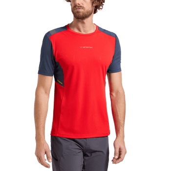 T-shirt a manches courtes La Sportiva RIDGE T-SHIRT Men Night Sky/Mountain Red