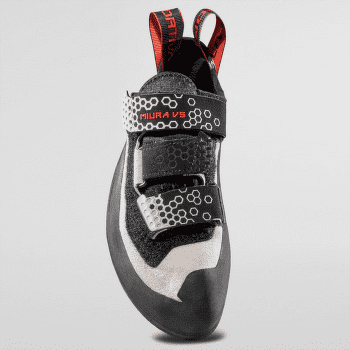 Chaussons d'escalade La Sportiva Miura VS Women White/Cherry Tomato