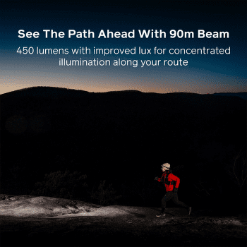 Lampe frontale BioLite Dash 450 Rechargeable HeadLamp Red