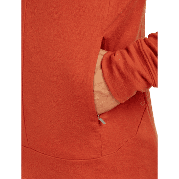 Sweat-shirt Icebreaker Merino 260 Quantum IV LS Zip Hoodie Men ATLANTIS