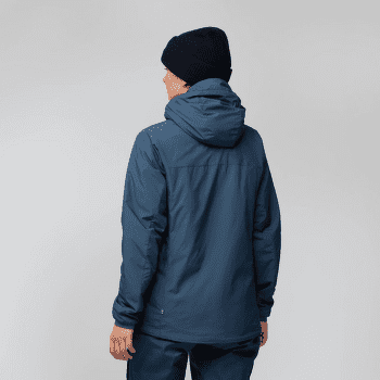 Veste Fjällräven Bergtagen 60 Insulation Jacket Women Mustard Yellow-Mountain Blue