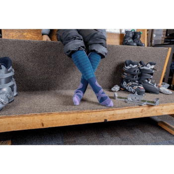 Chaussettes hauteur genou Darn Tough Function X OTC Midweight With Cushion ECLIPSE