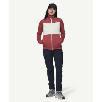 Sweat-shirt Devold Egga Grid Merino Jacket Women 284C INK/OFFWHITE
