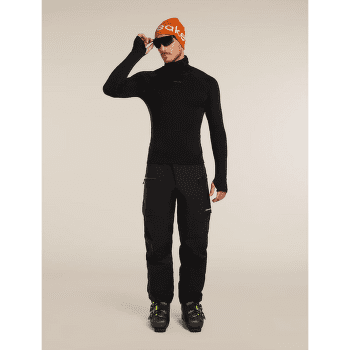 Sweat-shirt Icebreaker 300 MerinoFine™ Polar LS Roll Neck Men Black