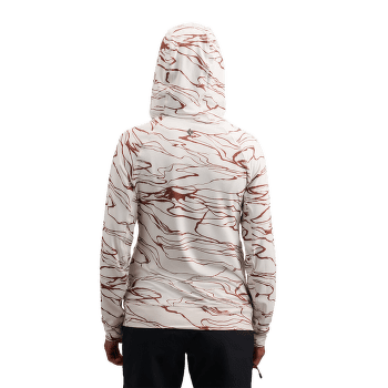 Sweat-shirt Black Diamond LS Alpenglow Hoody Women Relief-Meadow Rose-Fig