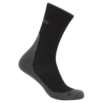 Chaussettes Icebreaker Merino Hike+ Light Crew Men BLACK/OBSIDIAN