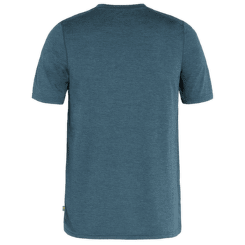 T-shirt a manches courtes Fjällräven Abisko Day Hike SS Men Indigo Blue