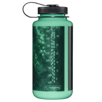 Bouteille Nalgene 32oz WM Glow Glow w/Black Worms