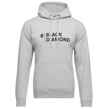 Sweat-shirt Black Diamond Mini Stacked PO Hoody Men Nickel Heather