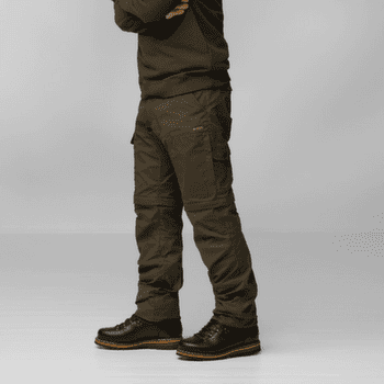 Pantalons Fjällräven KARL PRO ZIP-OFF TROUSERS Men Suede Brown