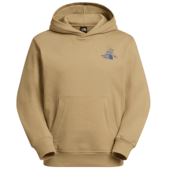 Sweat-shirt The North Face U Mountain Celebration Relaxed Hoodie-Graphic Men Khaki Stone