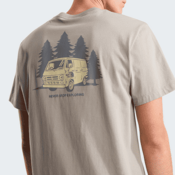 T-shirt a manches courtes The North Face Van Life Relaxed Short Sleeve Tee-Graphic Men 2MB STONE SLAB
