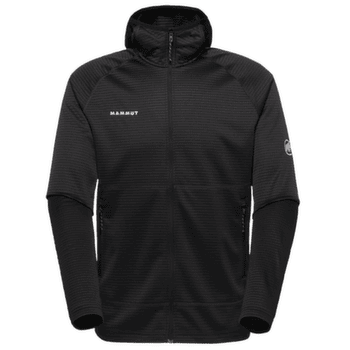 Sweat-shirt Mammut CRAG ML HOODED JACKET MEN black 0001