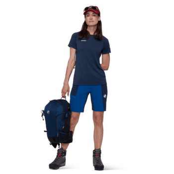 T-shirt a manches courtes Mammut MAMMUT DUCAN FL T-SHIRT WOMEN marine 5118